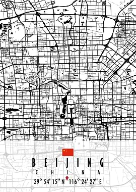 Beijing Map China