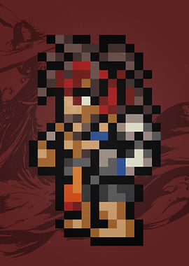 FF X Jecht Pixel Sprite