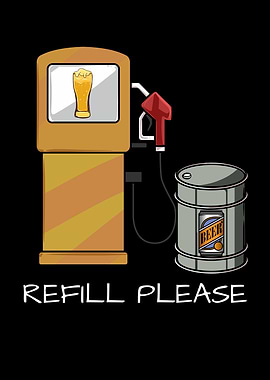 Gas Station Beer Refill