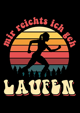 Enough I Go Running Sunset