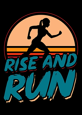 Rise And Run Runner Sunset