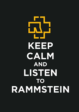 keep calm and listen music