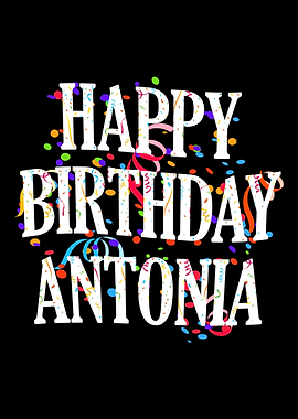 Happy Birthday Antonia