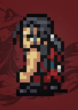 FF X Auron Pixel Sprite