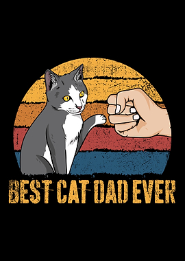 Cat Dad Vintage