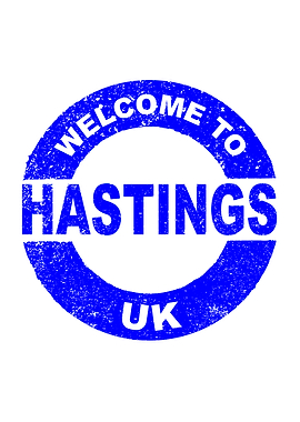 Welcome To Hastings Stamp