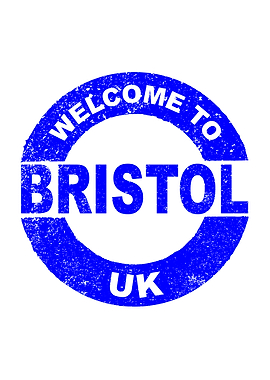 Welcome To Bristol Stamp