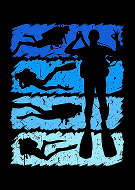 Scuba Diving Vintage Retro