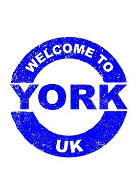 Welcome To York Stamp
