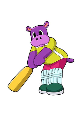 Hippo Cricket bat Sports