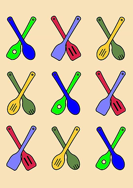 Kitchen Tool Pattern