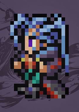 FF X Seymour Pixel Sprite