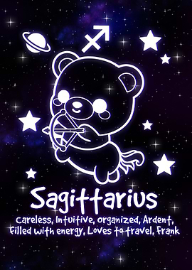 Sagittarius kawaii zodiac