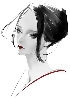 Portrait Girl Poster