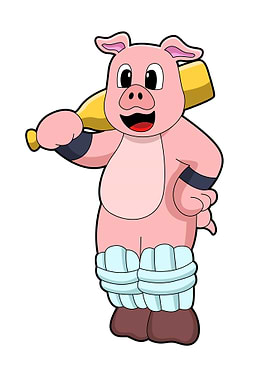 Pig Cricket bat Sports