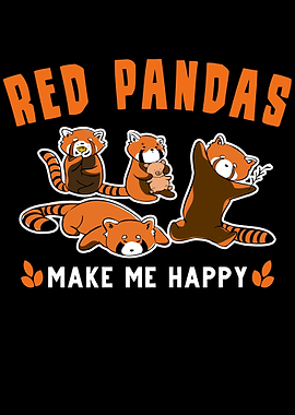 Red Pandas Make Me Happy