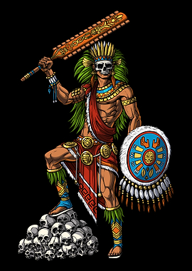 Aztec King Warrior