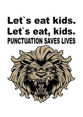Lion Lets Eat Kids Lets