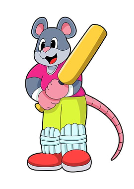 Mouse Cricket bat Sports