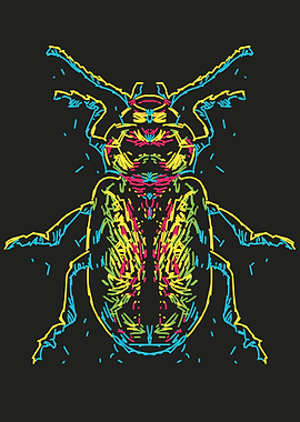 Abstract beetle