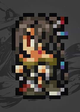 FF X Lulu Pixel Sprite