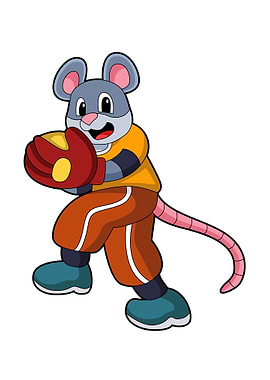 Mouse Baseball glove