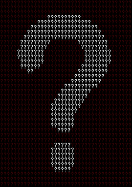 Giant Question Mark