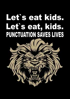 Lion Lets Eat Kids Lets