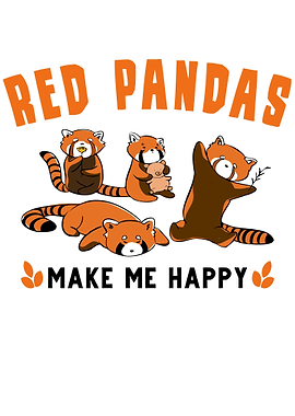 Red Pandas Make Me Happy