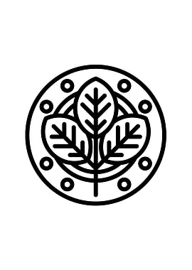White Sacred Geometry Seal