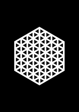 White Sacred Geometry Seal