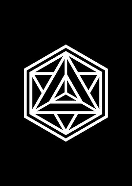 Minimalist Geometric Glyph