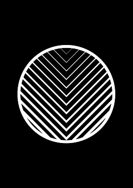 Black and White Glyph Rune