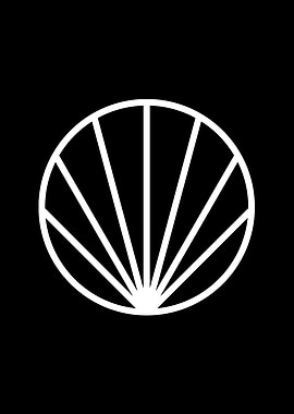 Black Glyph Mandala Rune