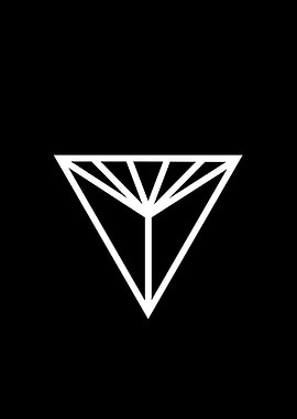 Black Glyph Mandala Rune