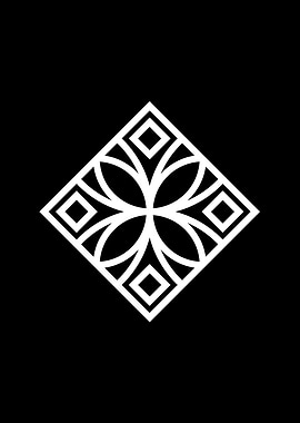 White Glyph Mandala Rune