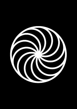 White Glyph Mandala Rune