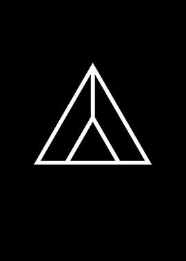 White Glyph Mandala Rune