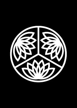 White Sacred Geometry Seal