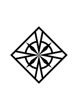White Sacred Geometry Seal