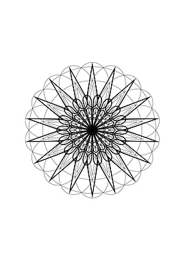 Minimalist Geometric Glyph