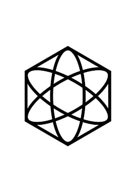 White Sacred Geometry Seal