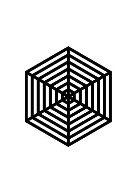 Black Sacred Geometry Rune