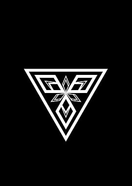 Minimalist Geometric Glyph