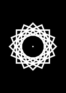 Black and White Geometric