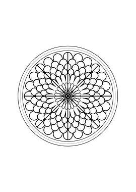 Minimalist Geometric Glyph