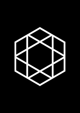 White Sacred Geometry Seal