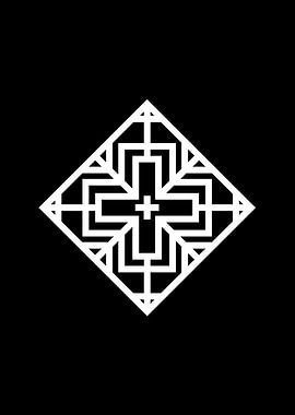 Minimalist Geometric Glyph