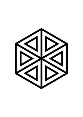 Black Glyph Mandala Rune