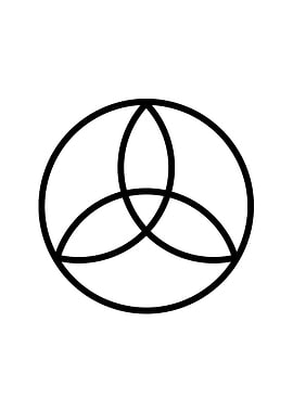 Black Geometric Glyph Rune